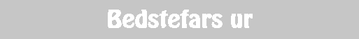 Bedstefars ur